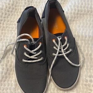 Sperry Men's Gray Canvas Sneakers